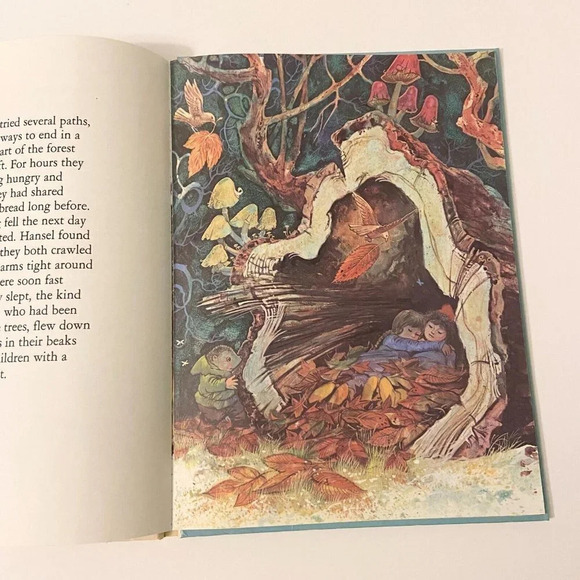 Vintage Hansel and Gretel Award Publications  Fairy Tale Book HC - Picture 8 of 9